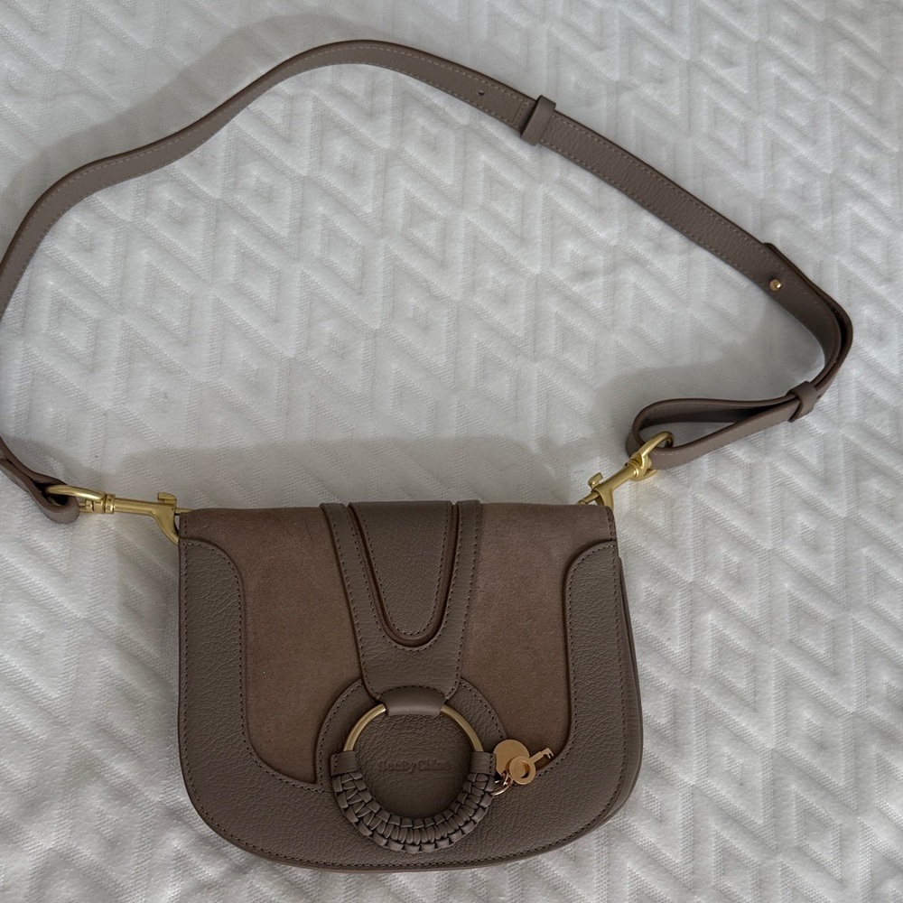 See by Chloe Taupe Hana small Crossbody Bag